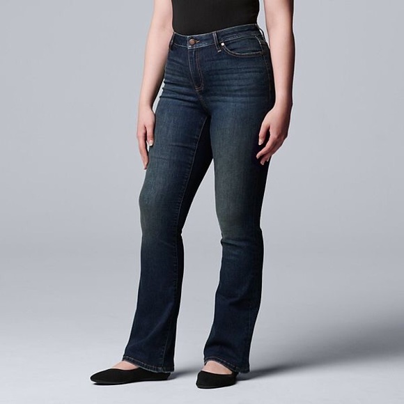 Simply Vera Vera Wang Denim - Simply Vera Vera Wang Women’s Super Stretch Bootcut Jeans Size 4